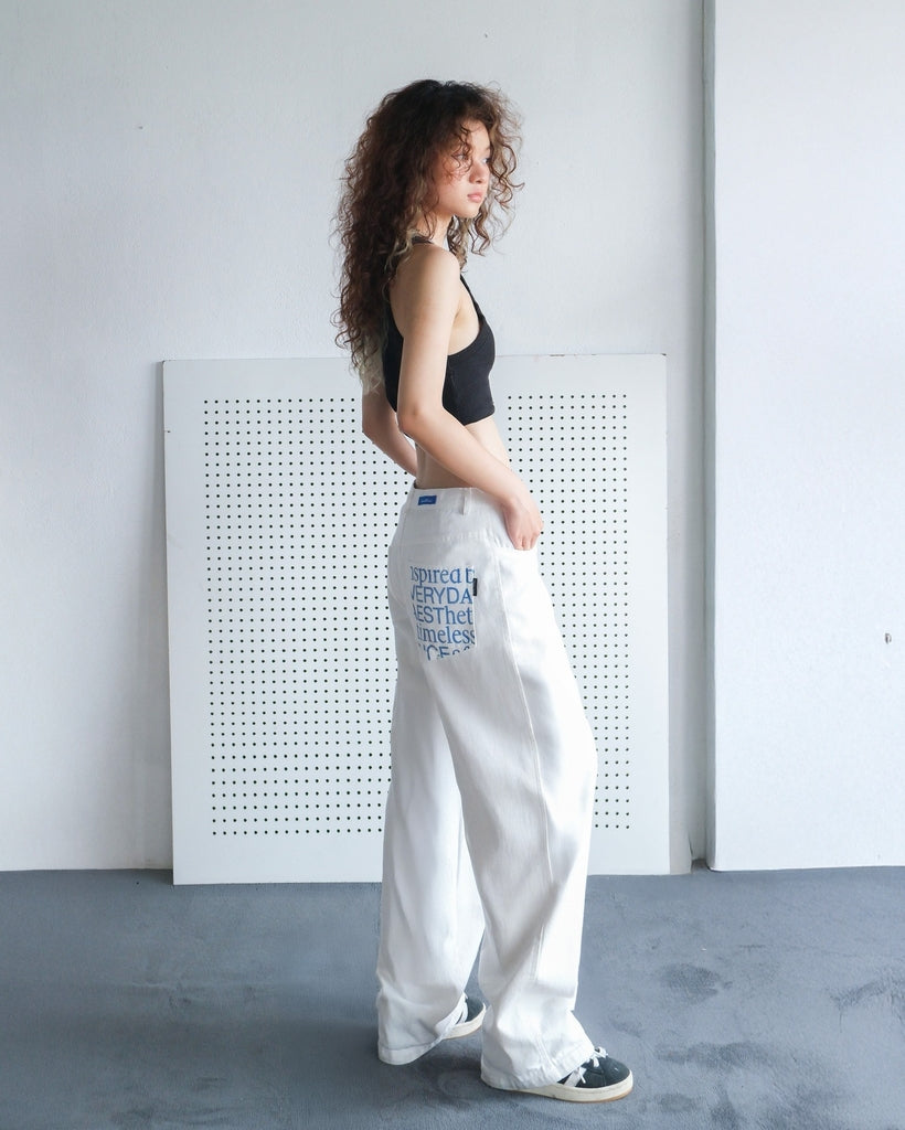 Pocket Pants relaxed wide-leg