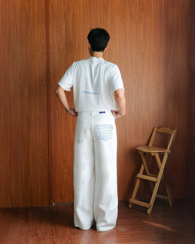 Pocket Pants relaxed wide-leg