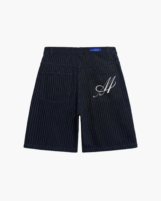 Short Denim Raw Pinstripe Heritage