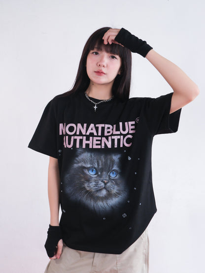 T-shirt Nightfall Feline