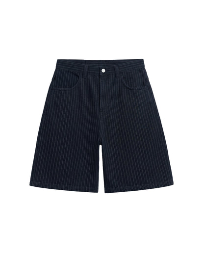 Short Denim Raw Pinstripe Heritage