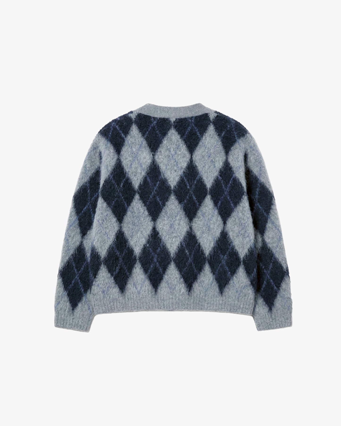 Argyle Mist Cardigan