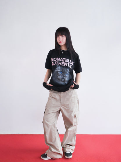 T-shirt Nightfall Feline