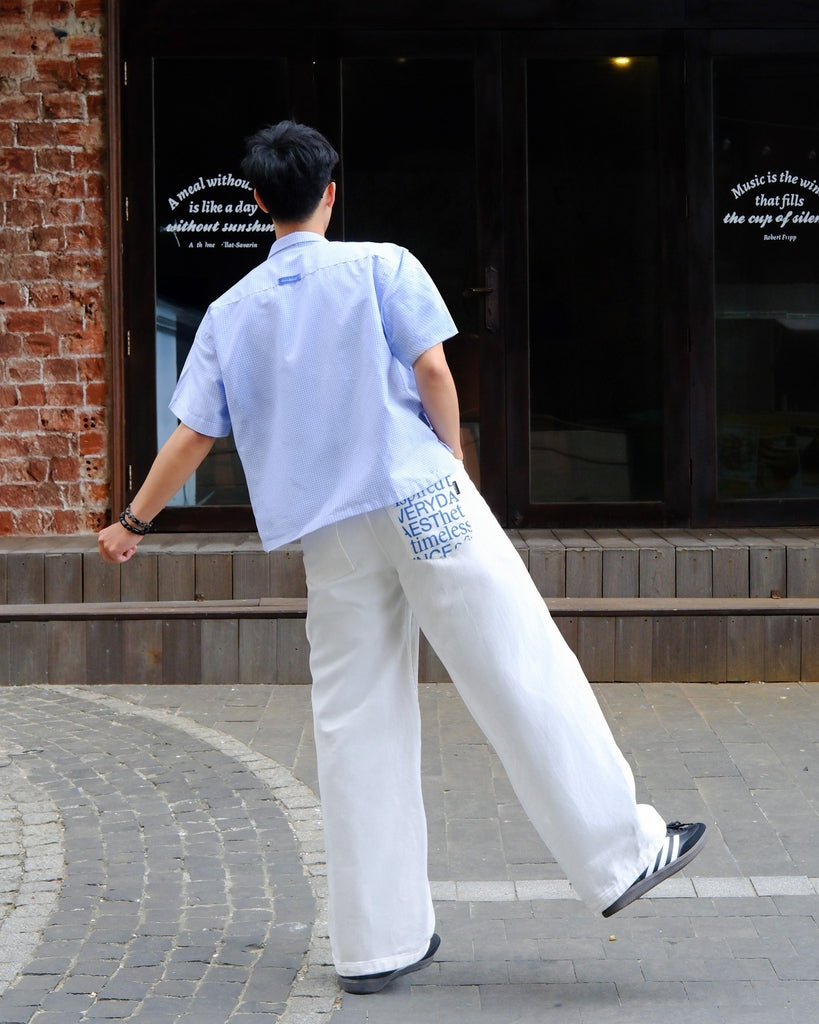 Pocket Pants relaxed wide-leg