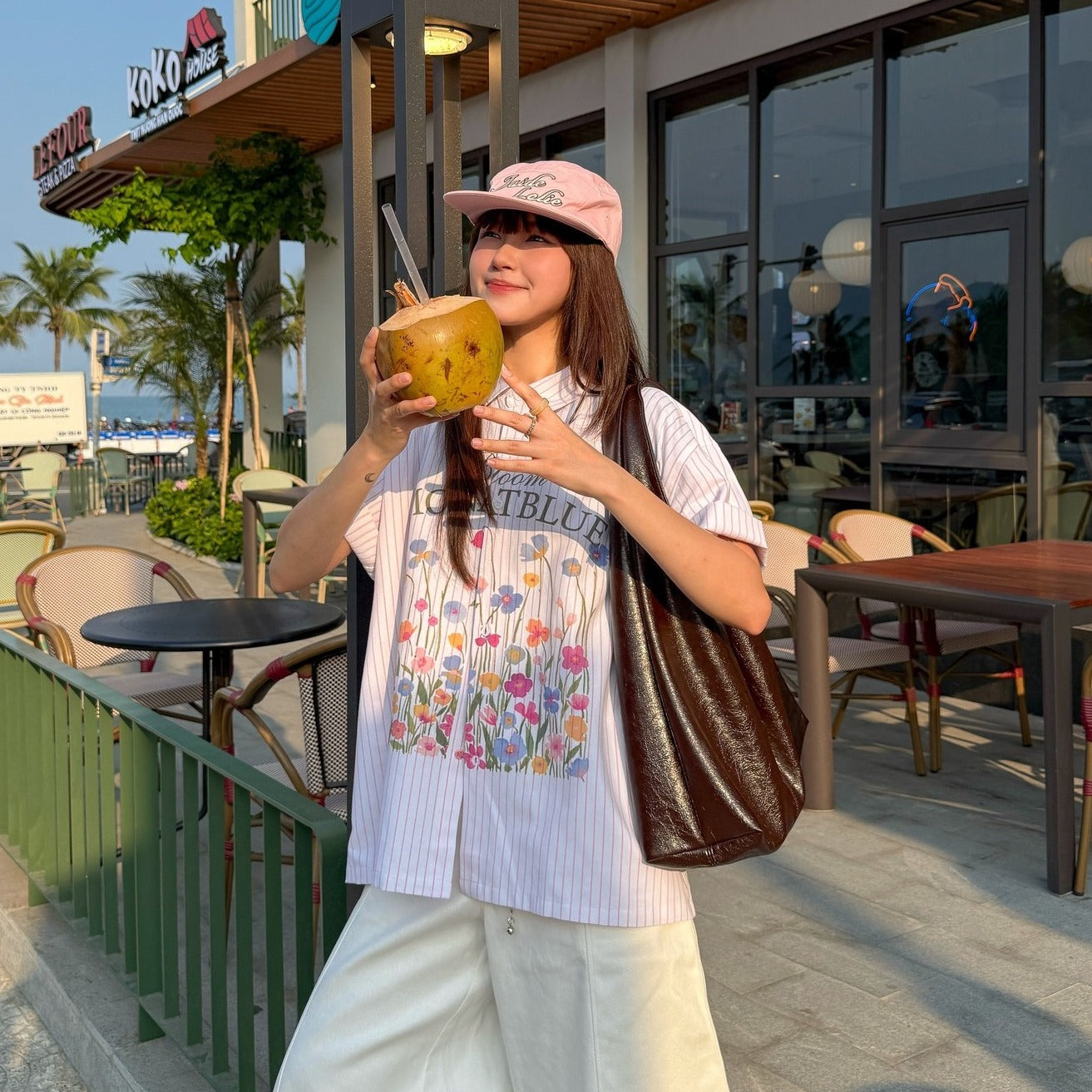 Shirt Boxy Bloom Oxford