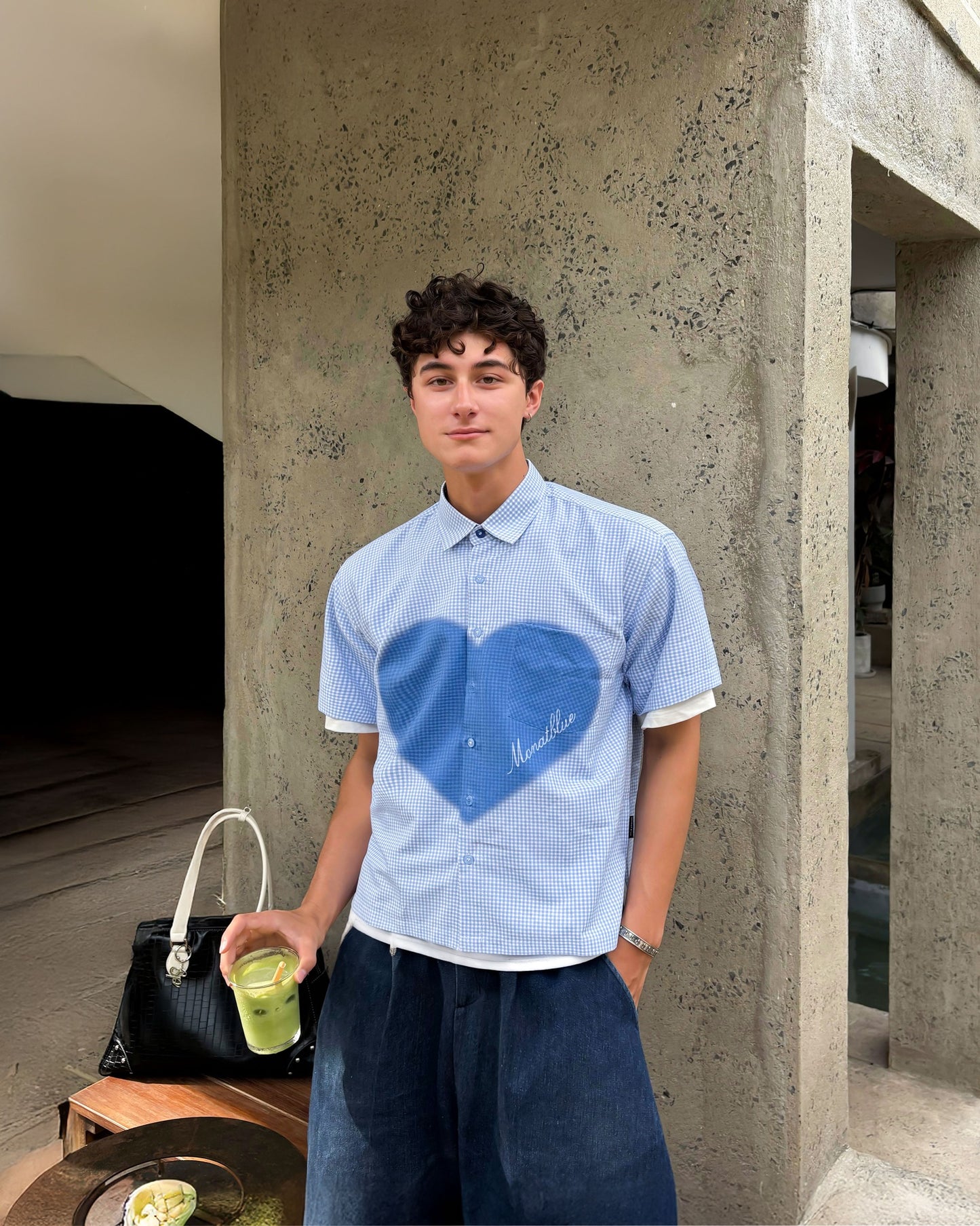 SHIRT Caro Blue Heart