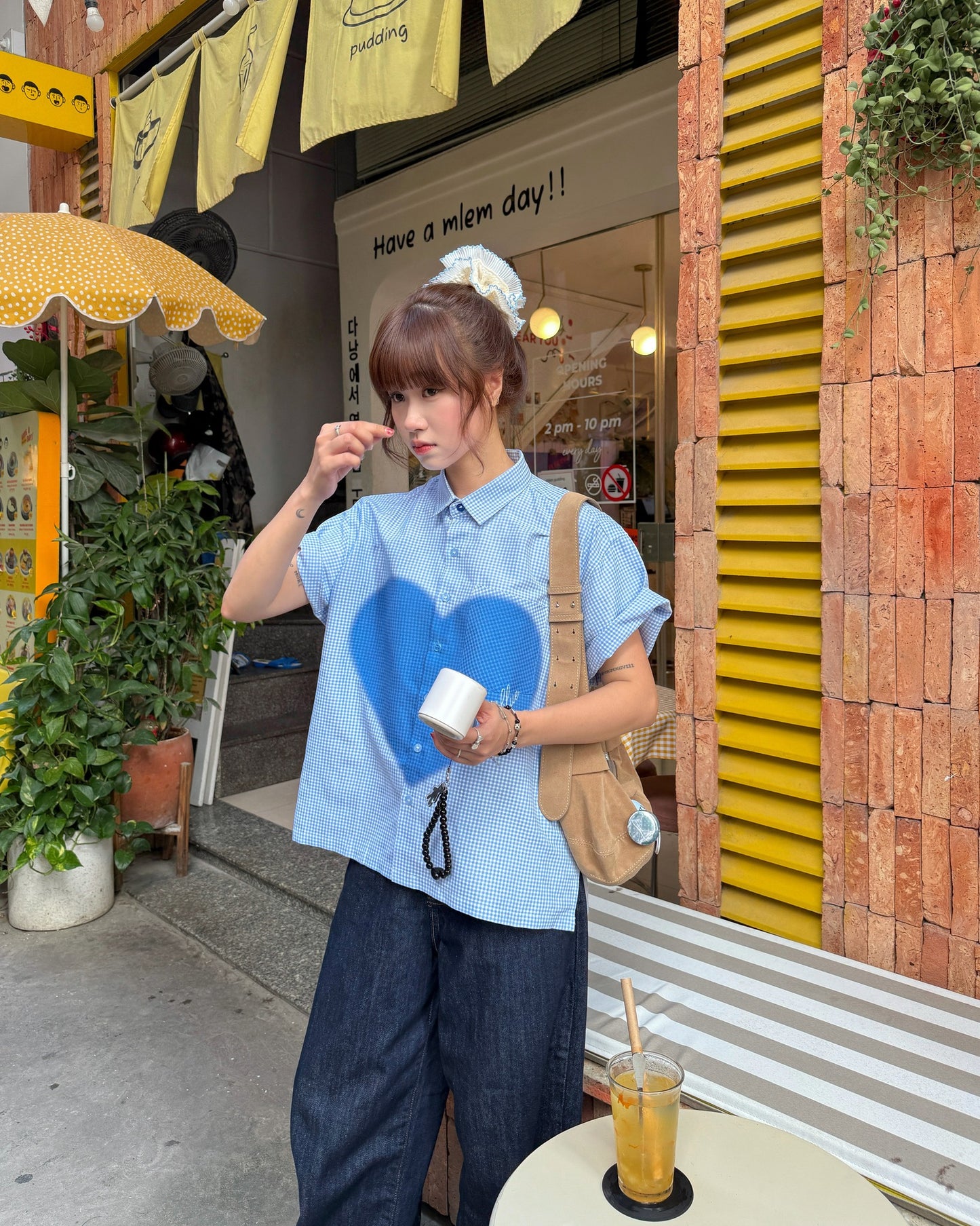 SHIRT Caro Blue Heart
