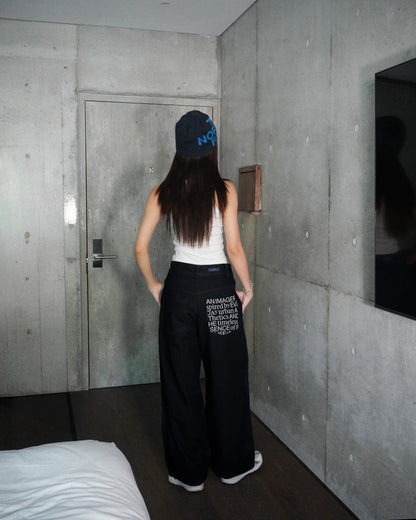 Pocket Pants relaxed wide-leg