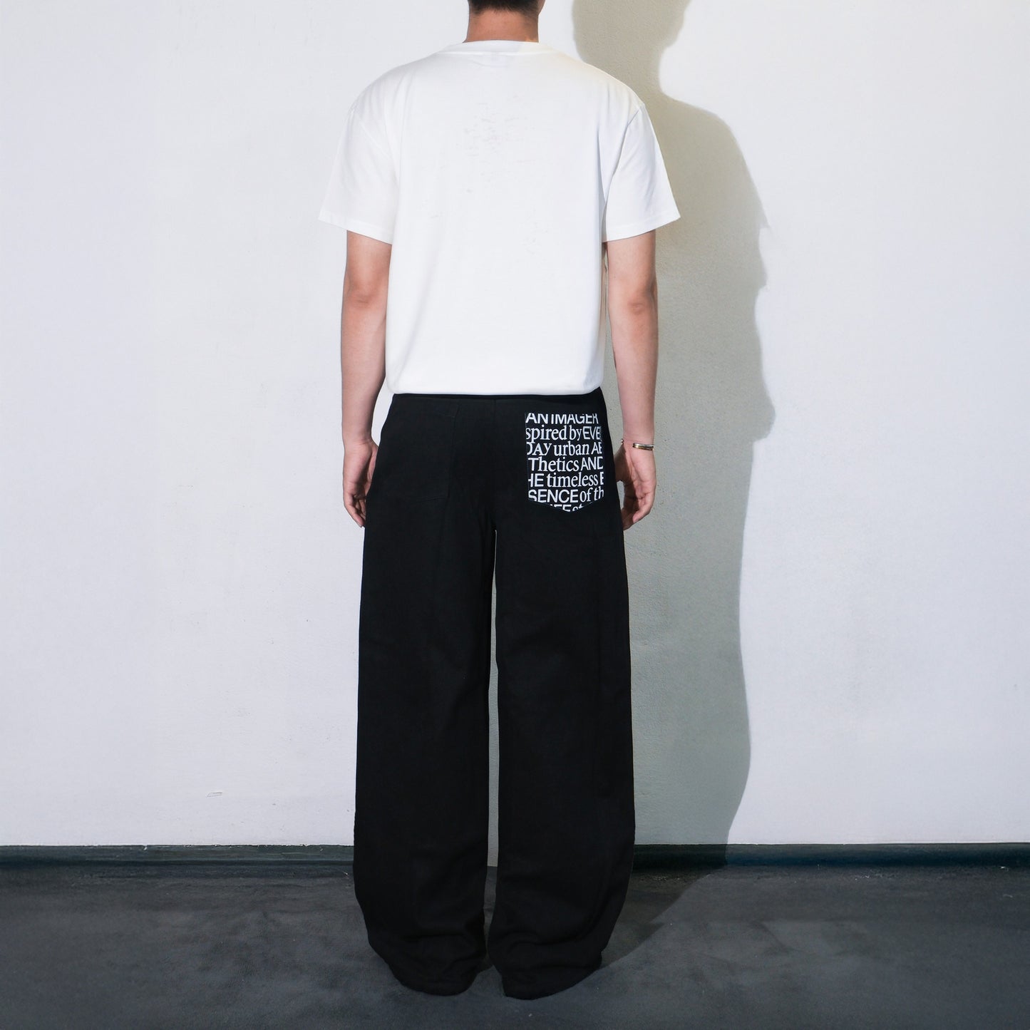 Pocket Pants relaxed wide-leg