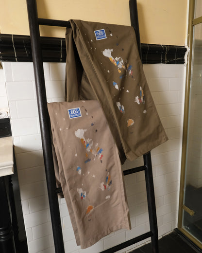 Pants Kaki Oil Pantings 606