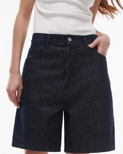 Short Denim Raw Pinstripe Heritage
