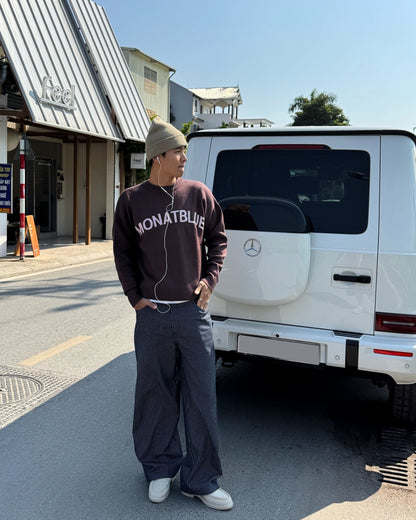 Knit Signature Monatblue