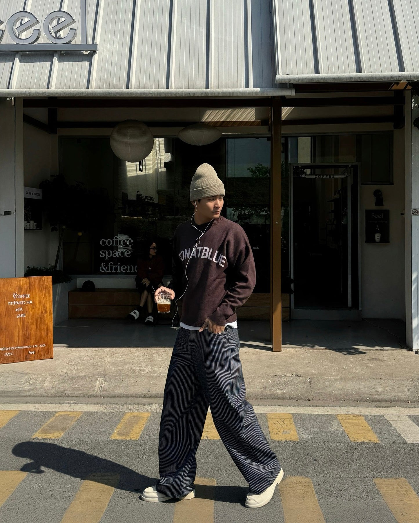 Knit Signature Monatblue