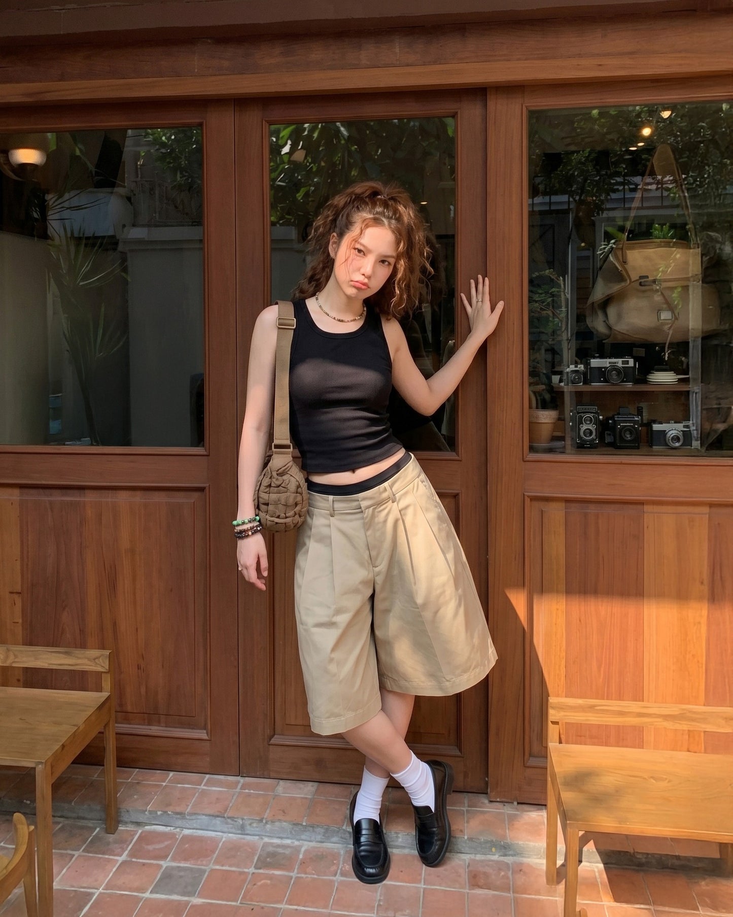 Short Tibiacore Wooden Jorts