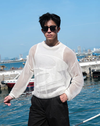 Waffle Knit Sweater
