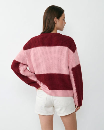 Lovestruck Knit Sweater - RED