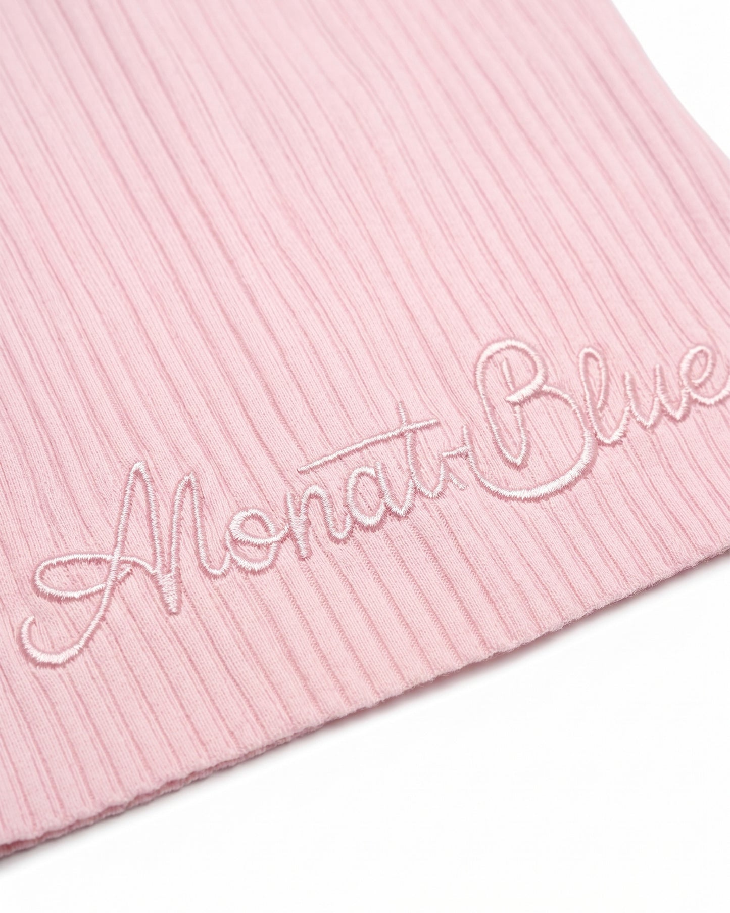 Heart-Embroidered Polo Tanktop