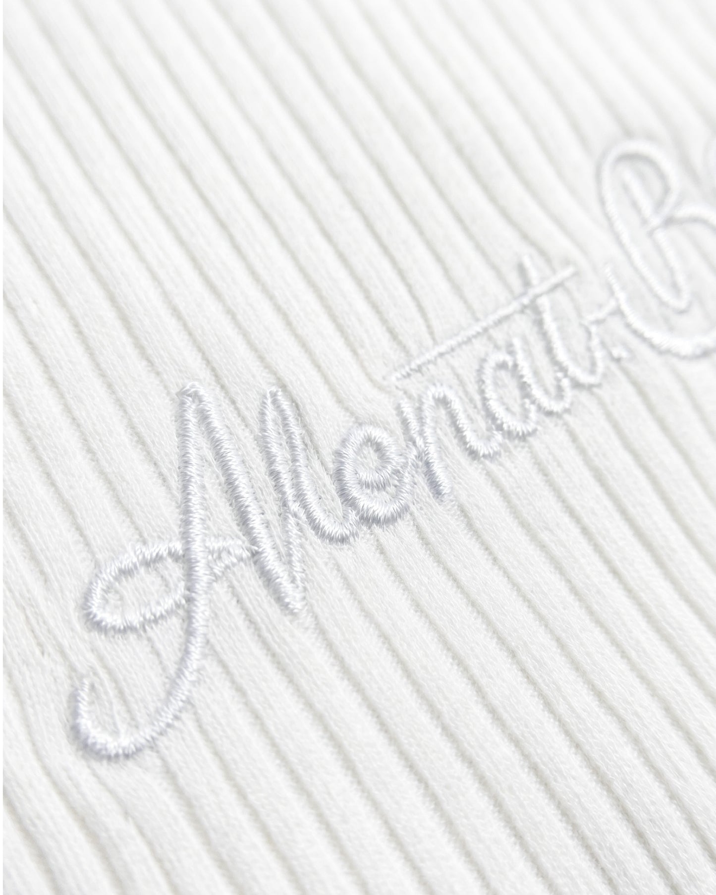 Heart-Embroidered Polo Tanktop