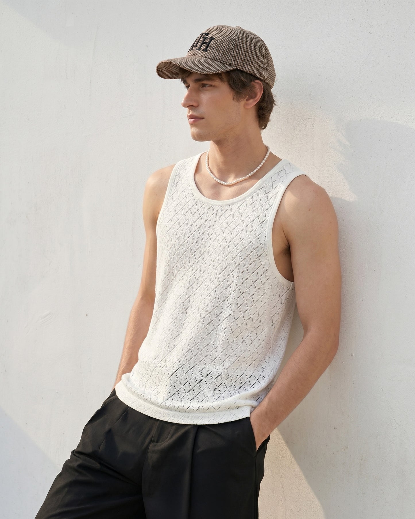 Lattice Knit Tank