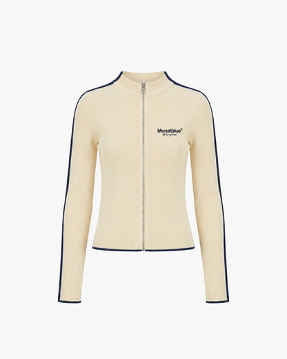 LOVELANE Zip Knit