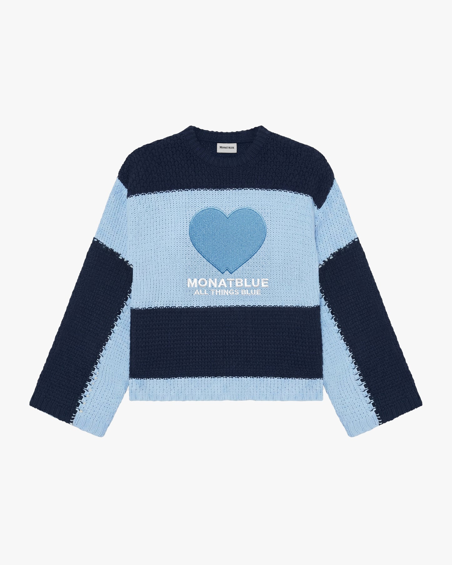 Lovestruck Knit Sweater - BLUE