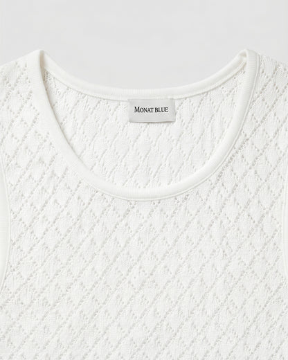 Lattice Knit Tank