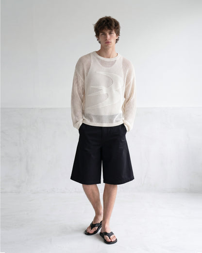 Waffle Knit Sweater