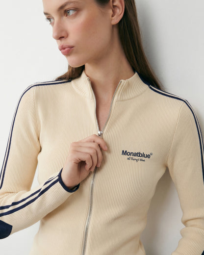 LOVELANE Zip Knit