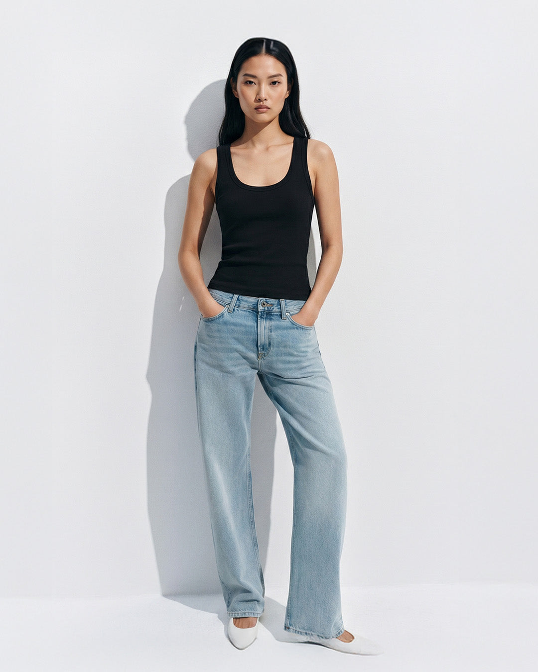 Effortless Straight Leg Jeans