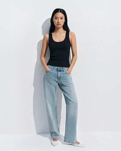 Effortless Straight Leg Jeans