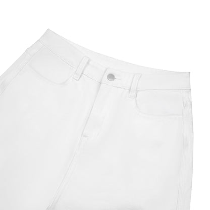 Short Jean White
