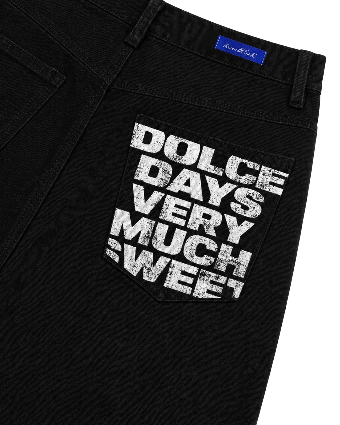 Short Denim Dolciente Black