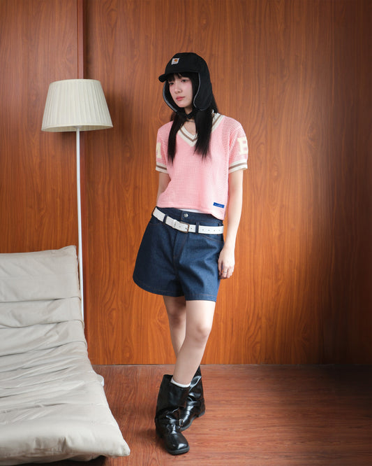 Knit Rally Mesh Top