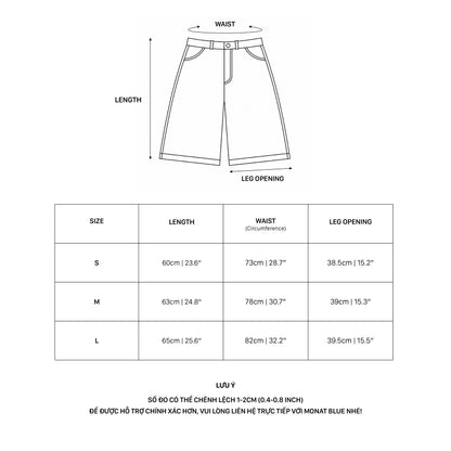 Short Tibiacore Wooden Jorts