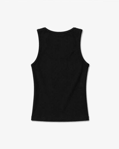 Black Twin Heart Tanktop