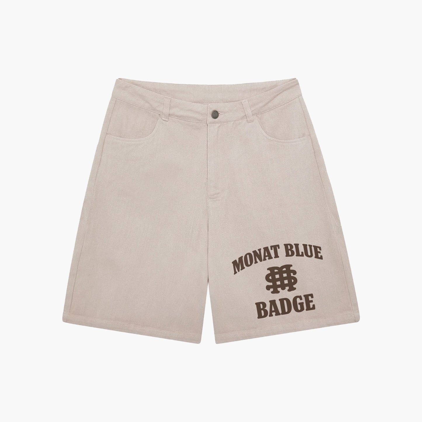 Short Kaki Badge Shadow