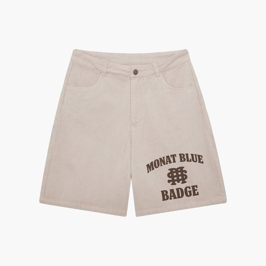 Short Kaki Badge Shadow