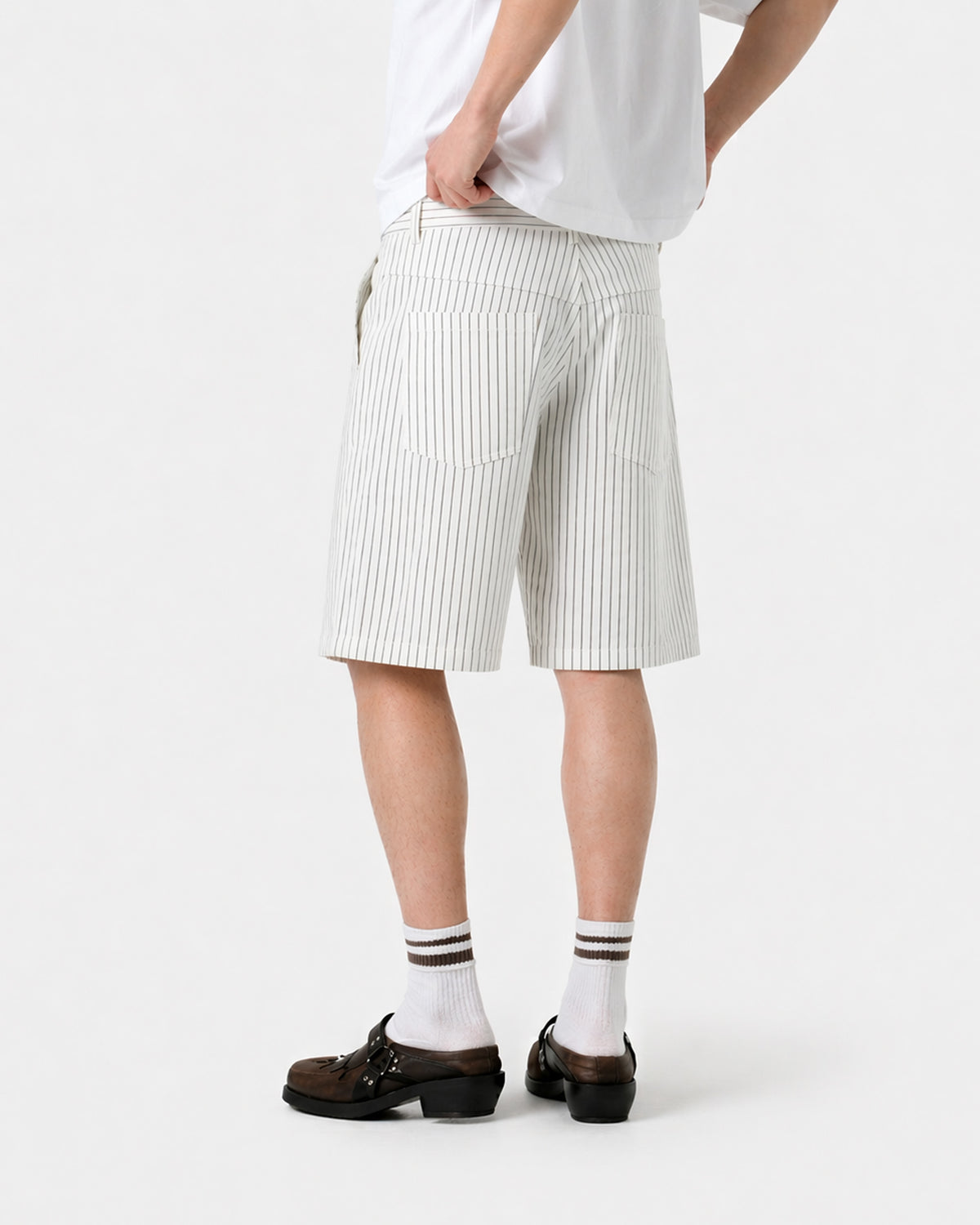 Short Riviera Pinstripe