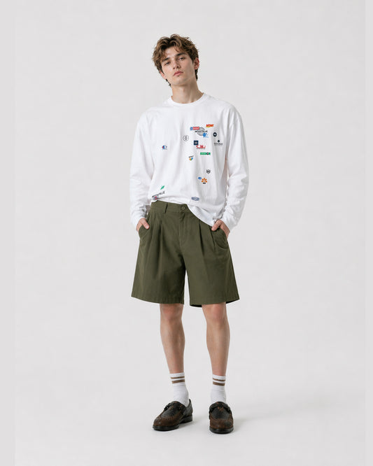 Short Carrier Olive Cargo