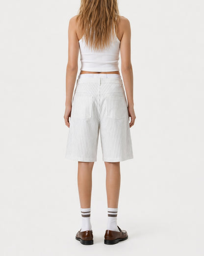 Short Riviera Pinstripe