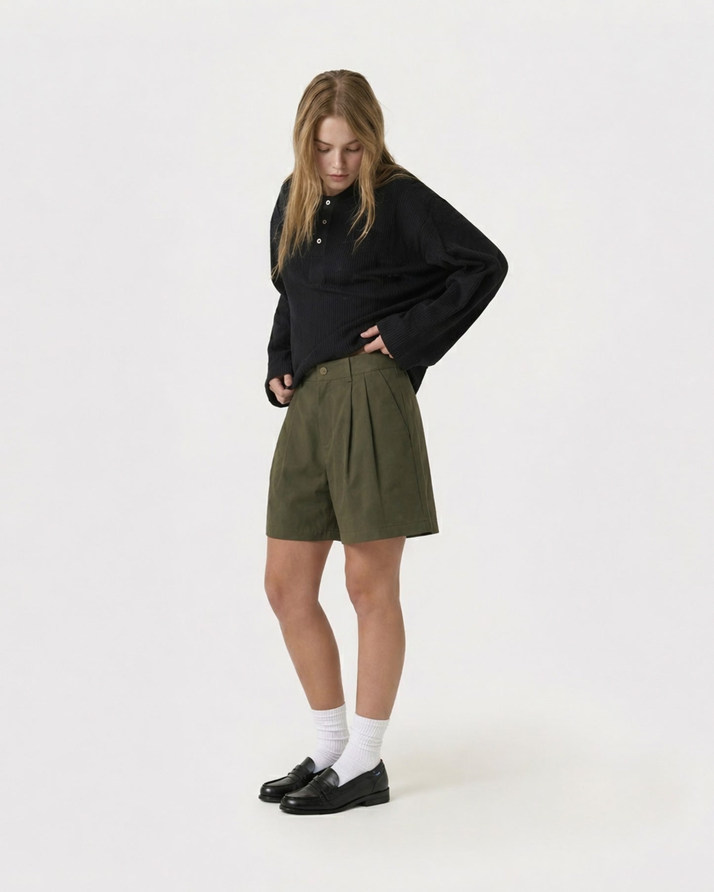 Short Carrier Olive Cargo