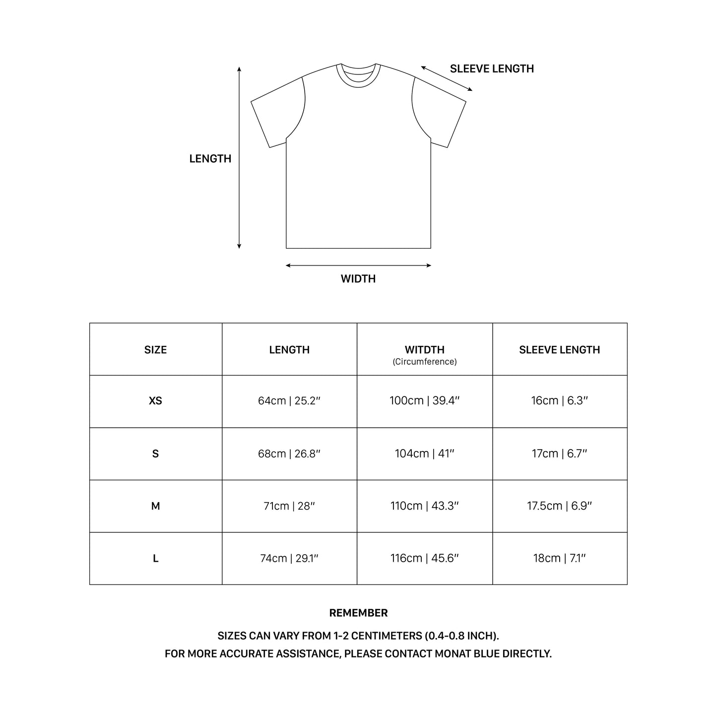 T-Shirt Monat Blue Garden