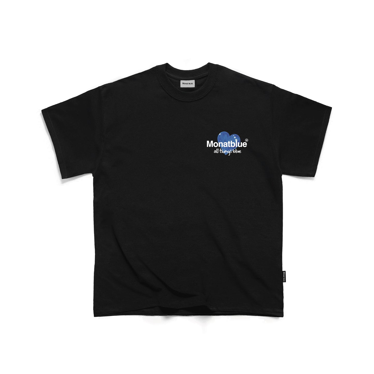 T-shirt Blue Cherry Heart