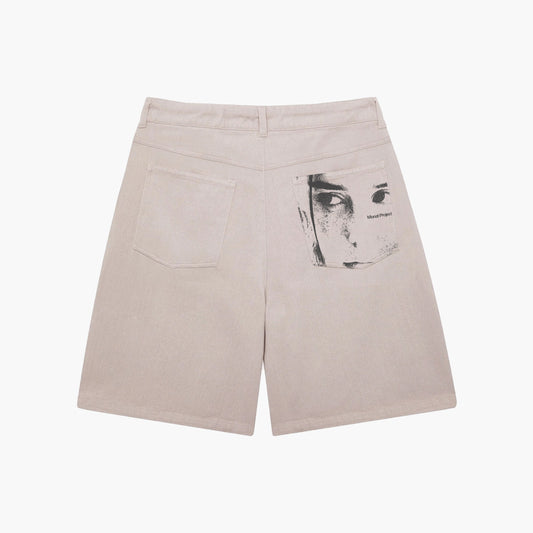 Short Kaki Side-Eye