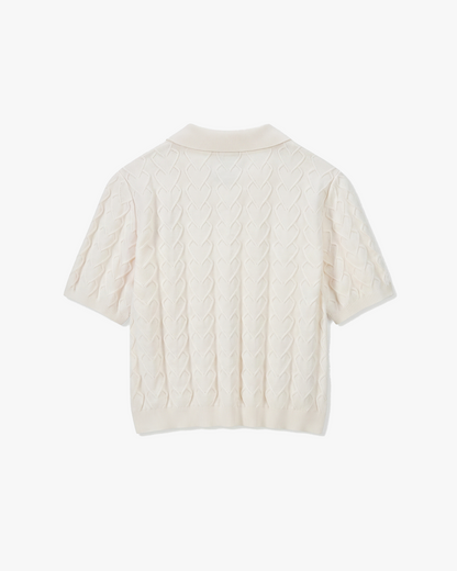 Polo Knit Heart