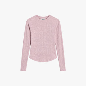 Fit Longsleeves Top - Pink
