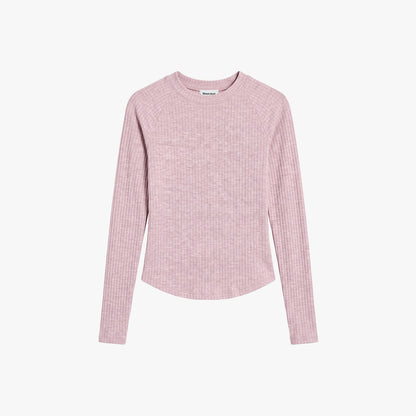Fit Longsleeves Top - Pink