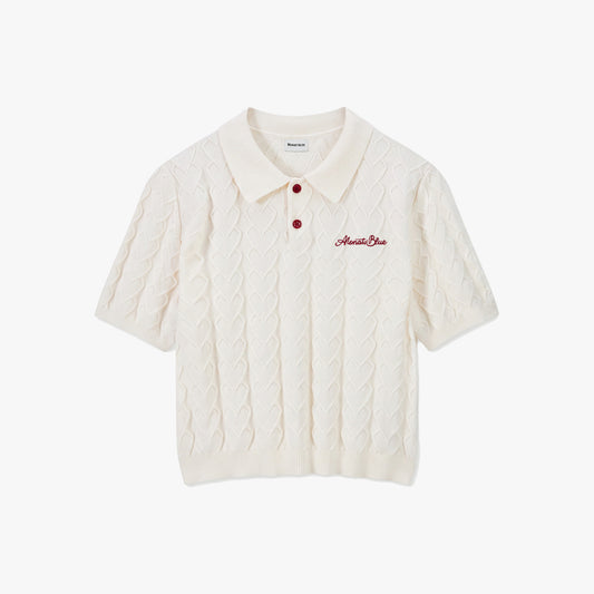 Polo Knit Heart
