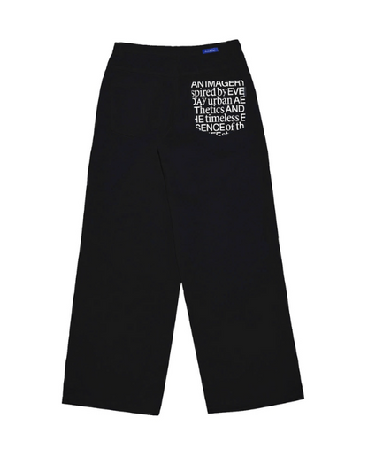 Pocket Pants relaxed wide-leg