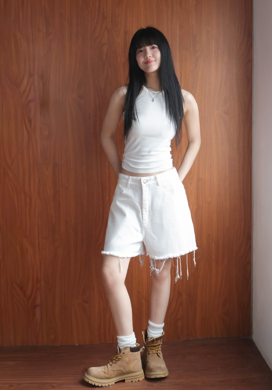 Monat Blanc Fray Shorts